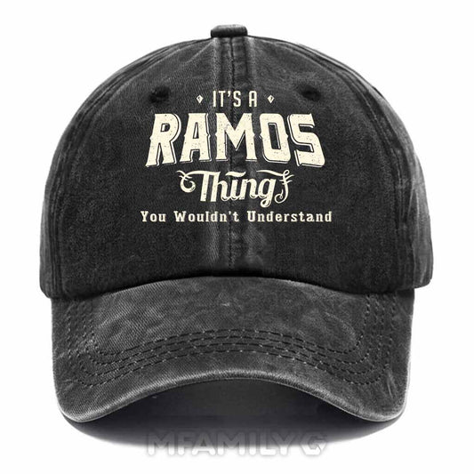 Ramos Thing Washed Baseball Cap