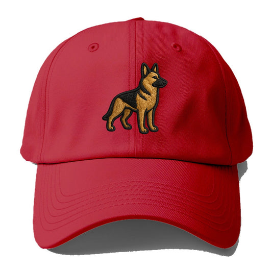German Shepherd - Trendy minimal silhoue - Baseball Cap