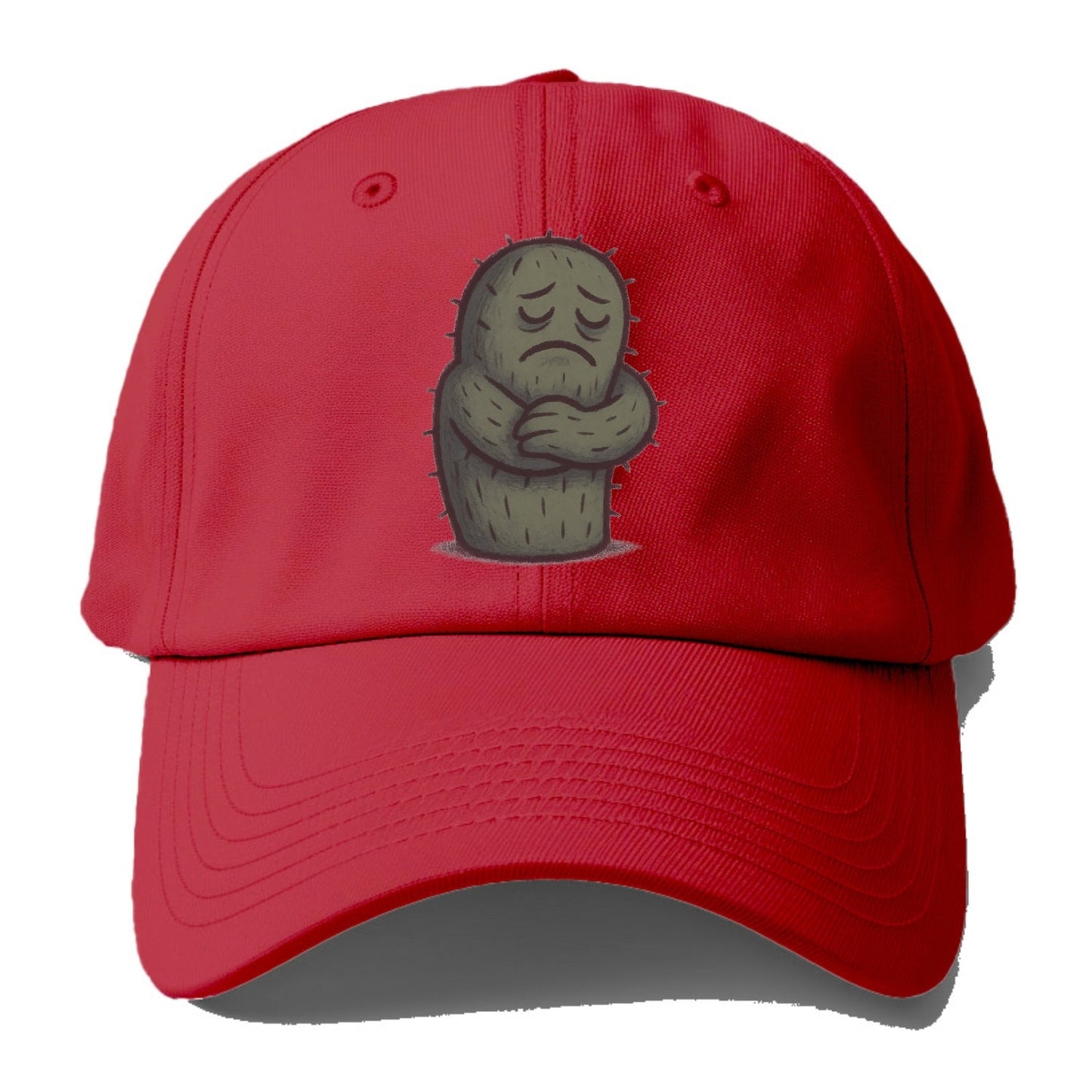 SINGLE IS VALID | Content cactus hugging itself - Baseball Cap