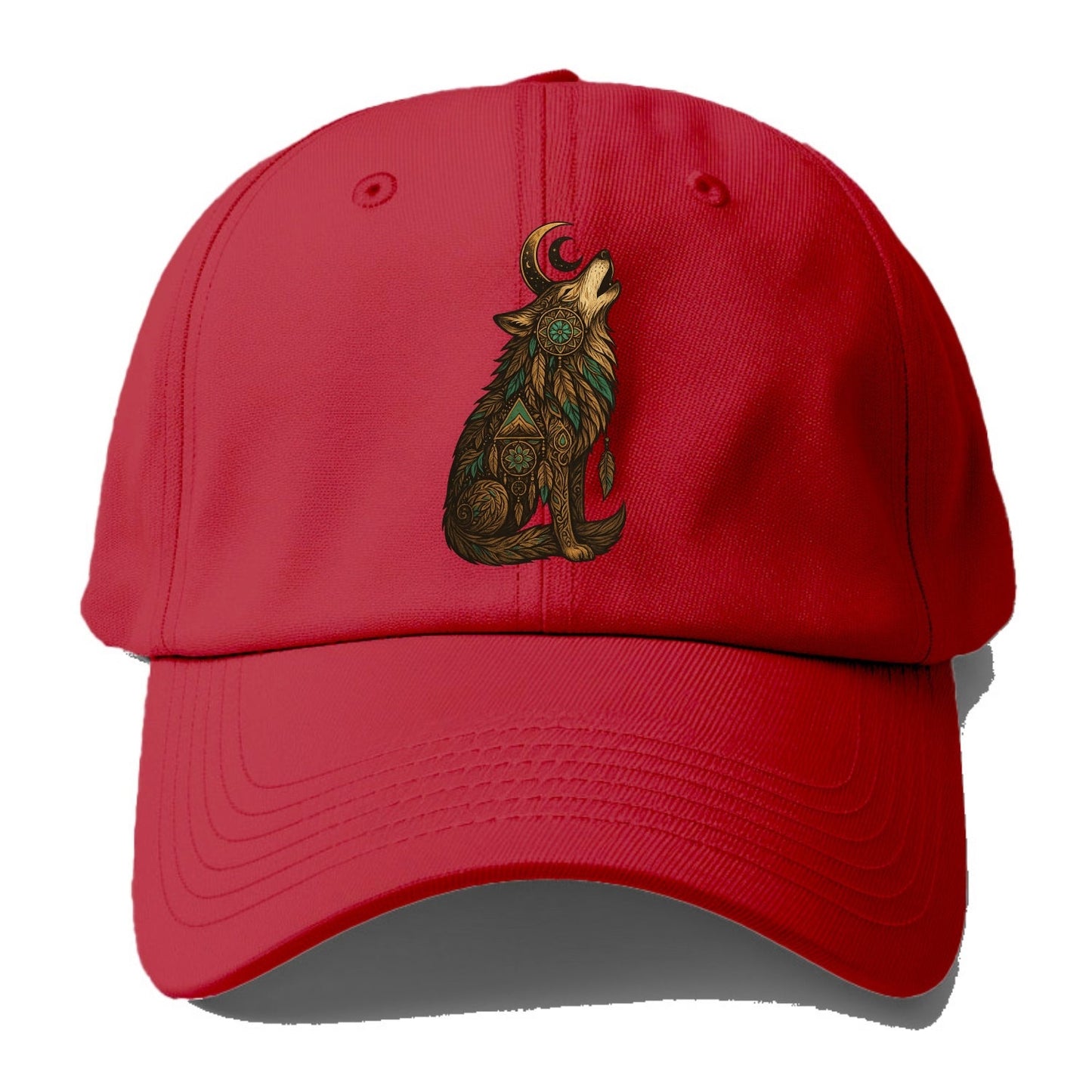 Celestial Moon Wolf  - Baseball Cap