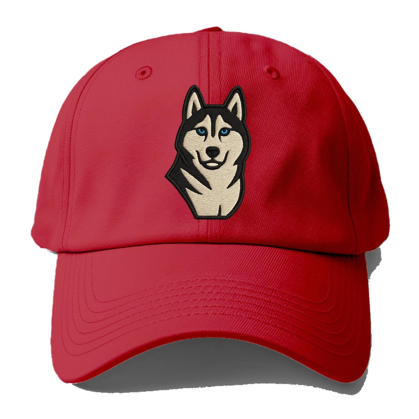 Husky - Blue eyes close-up portrait - Baseball Cap