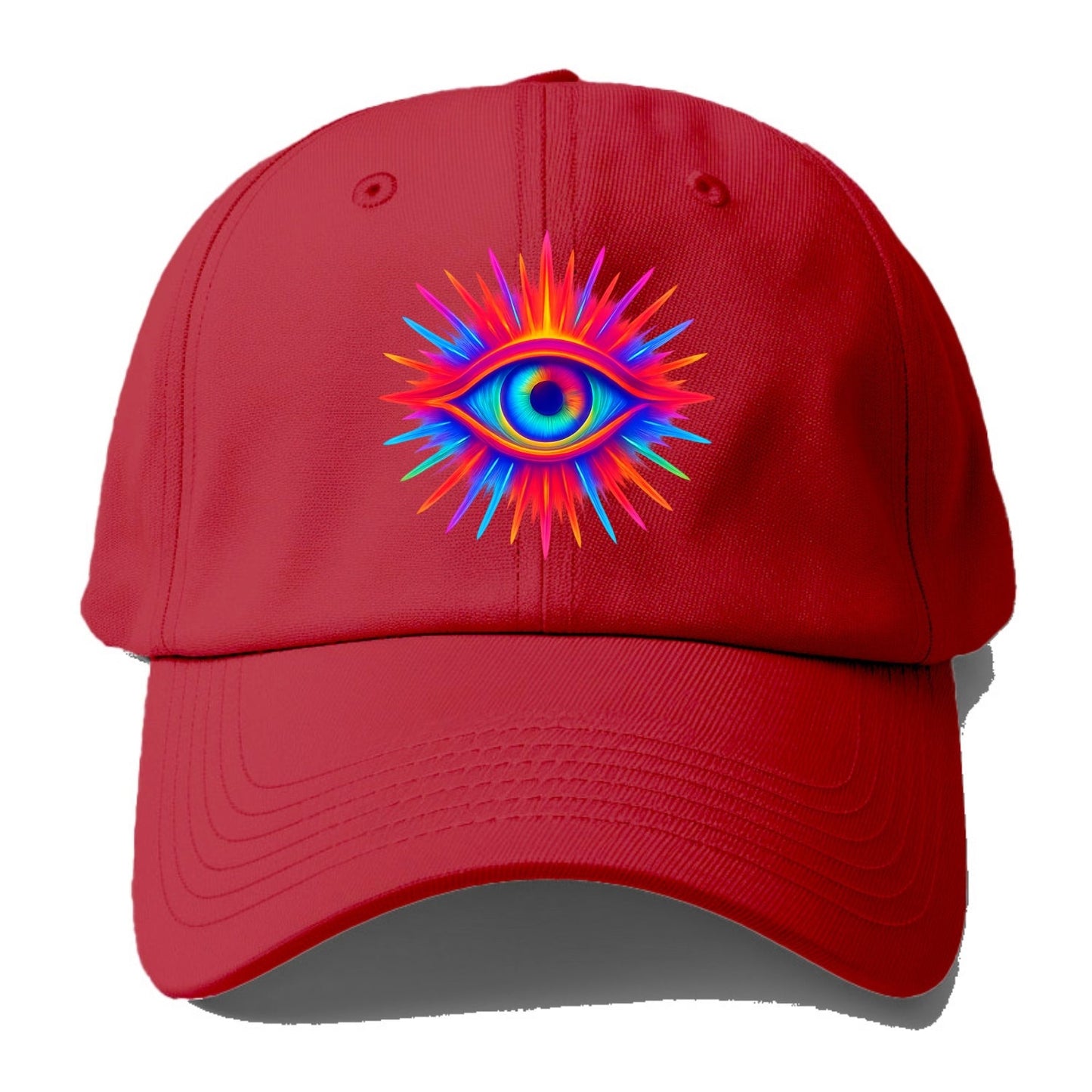Rainbow Third Eye - Prismatic eye radiat Baseball Cap