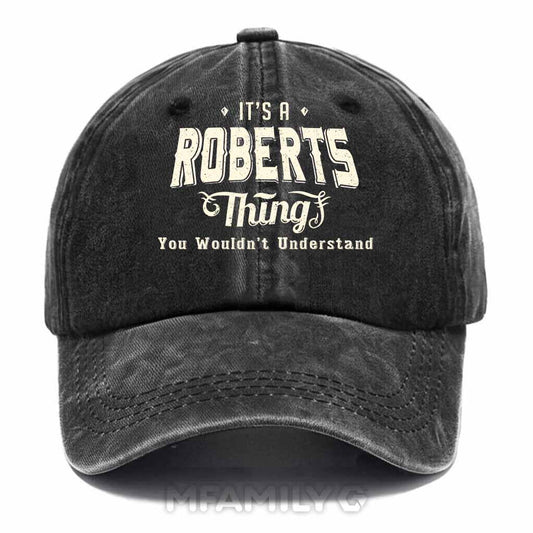 Roberts Thing Washed Baseball Cap