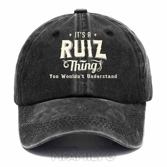 Ruiz Thing Washed Baseball Cap