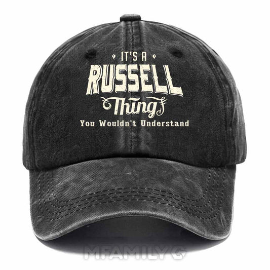 Russell Thing Washed Baseball Cap