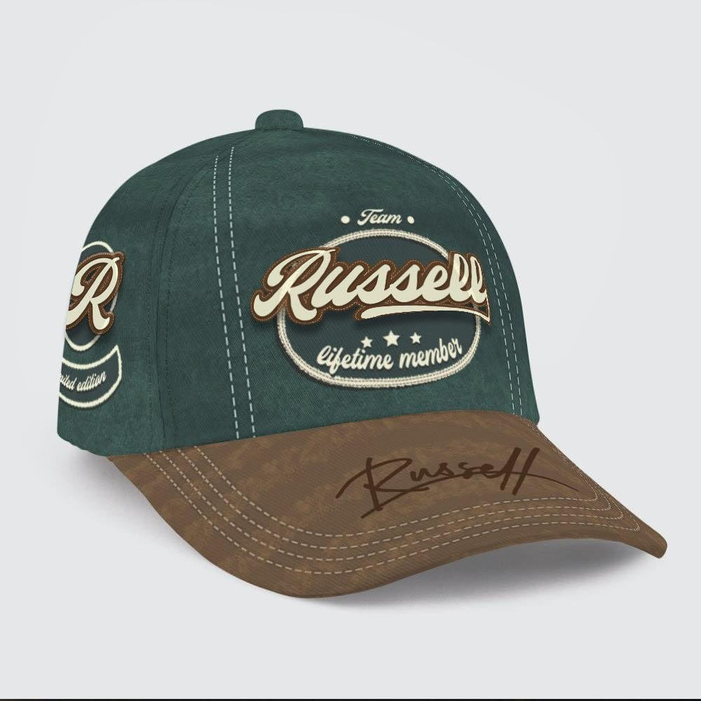 Russell Vintage Lifetime Member Baseball Cap