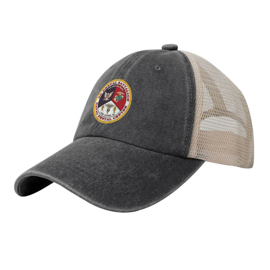 2d Dental Battalion Printed unisex baseball cap adjustable grid baseball cap veteran gift