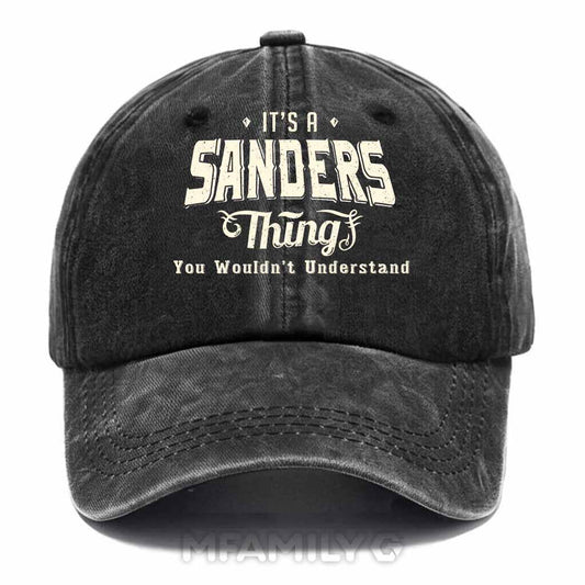 Sanders Thing Washed Baseball Cap