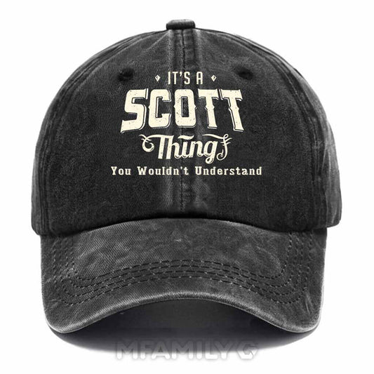 Scott Thing Washed Baseball Cap