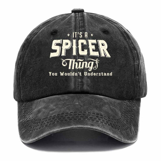 Spicer Thing Washed Baseball Cap