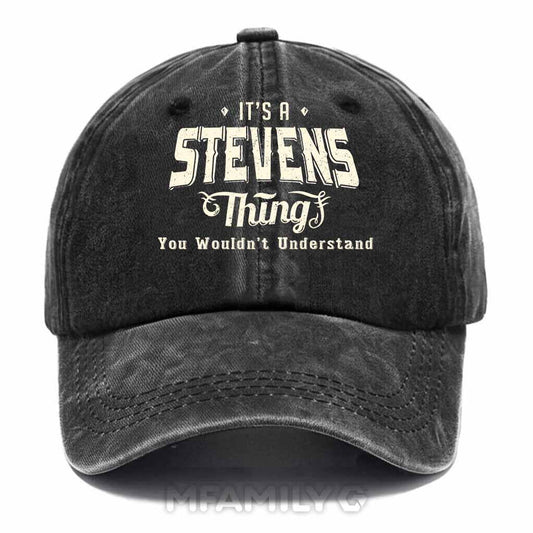 Stevens Thing Washed Baseball Cap