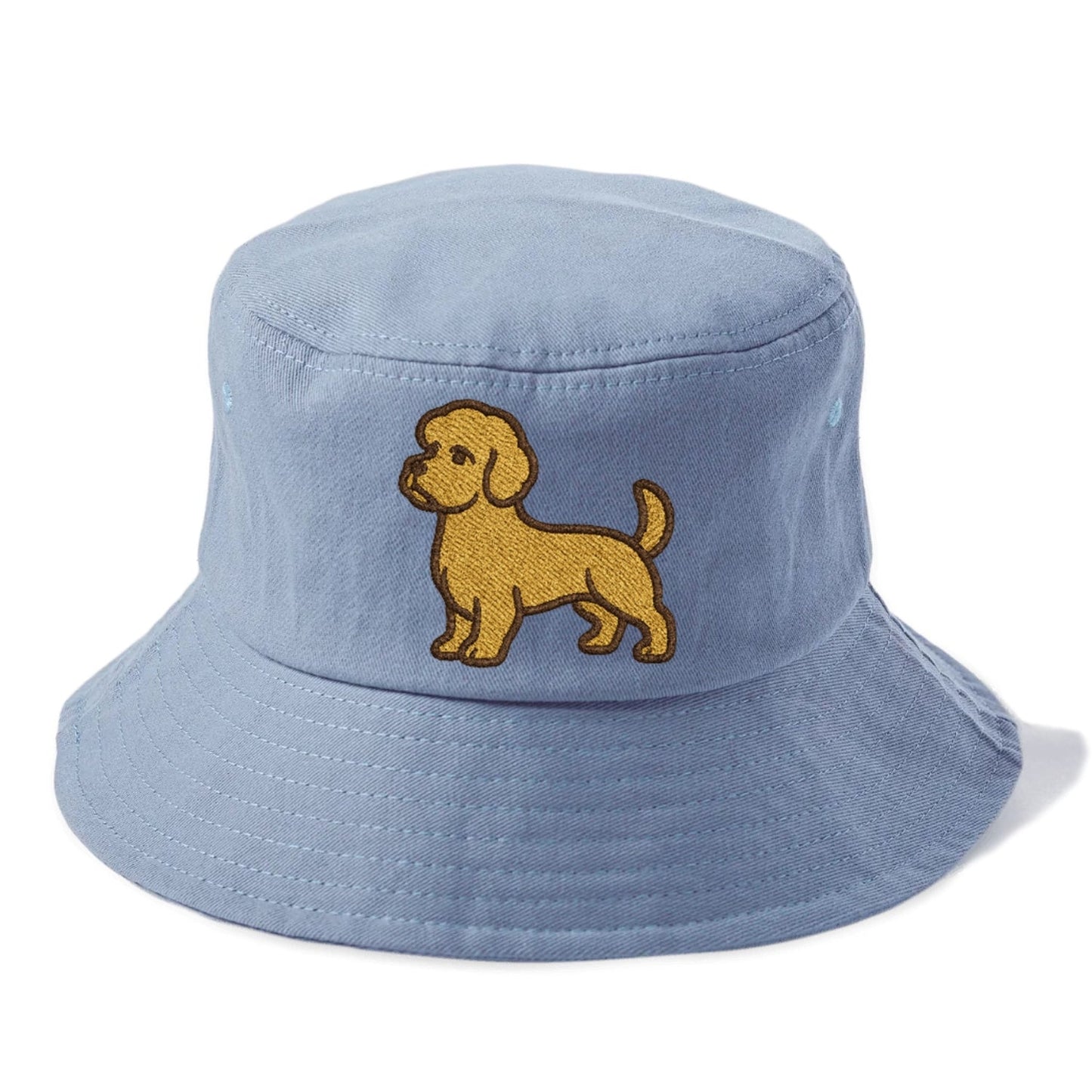 Dandie Dinmont Terrier Mustard Colored Pose Bucket Hat