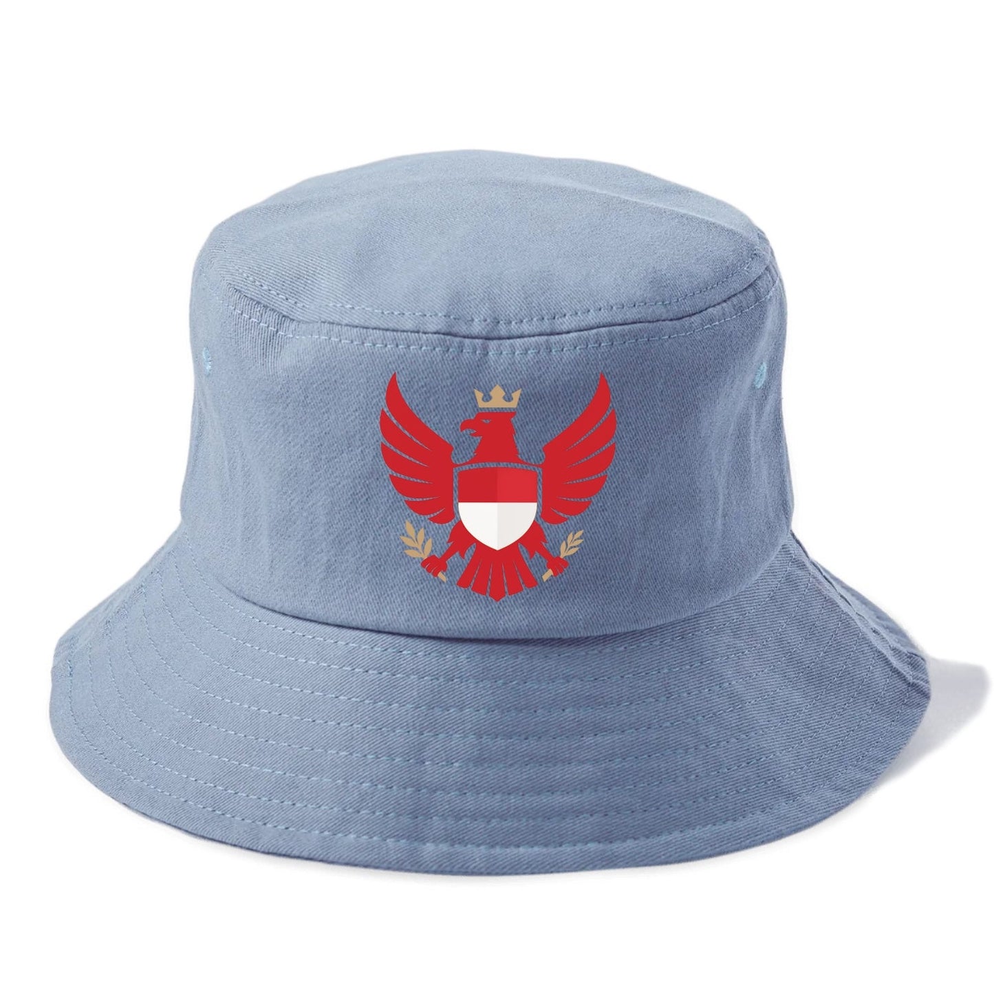 Indonesia Heritage Badge (heraldic Garuda With Indonesian Styling) Bucket Hat