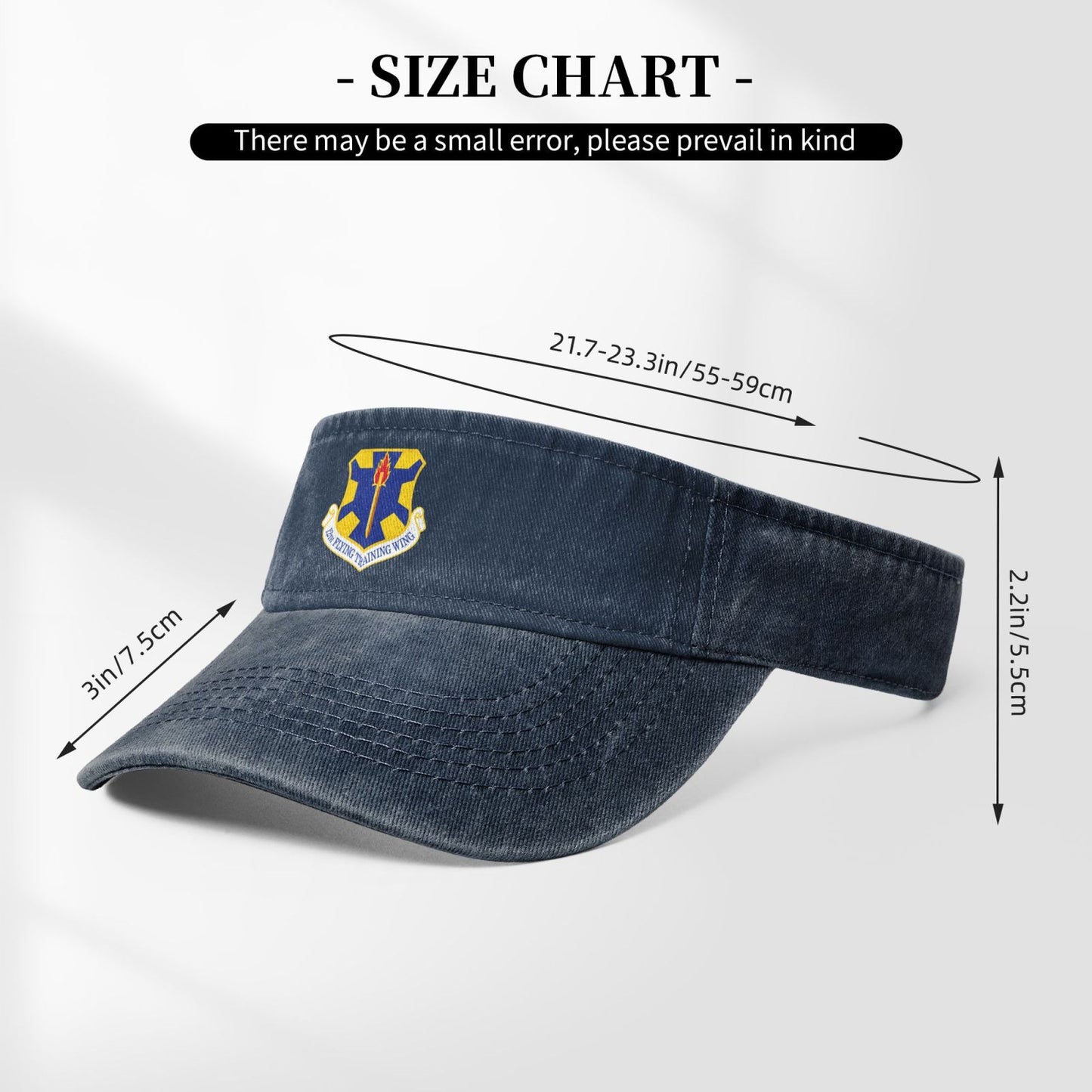 12th Flying Training Wing Printing adjustable Empty Top Baseball Sun Cap unisex outdoor sport hat veterans gift