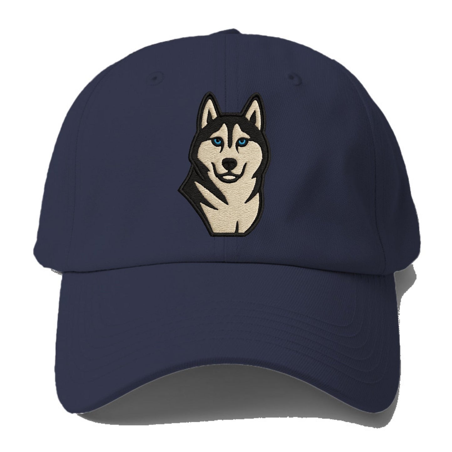 Husky - Blue eyes close-up portrait - Baseball Cap