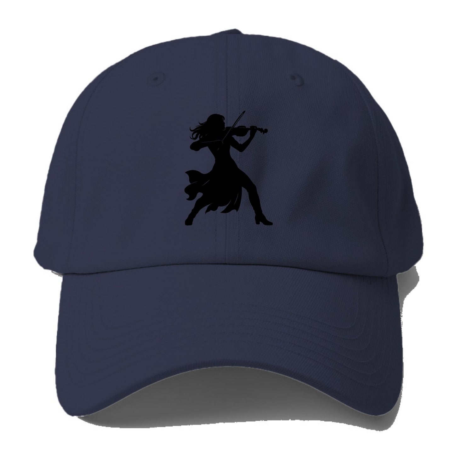 Violinist performing dramatic pose - Baseball Cap