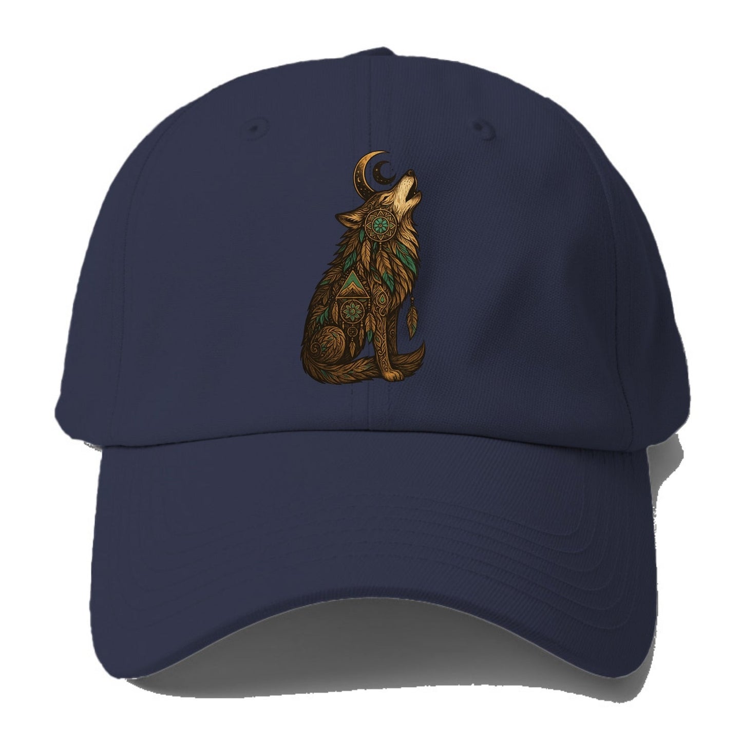 Celestial Moon Wolf  - Baseball Cap