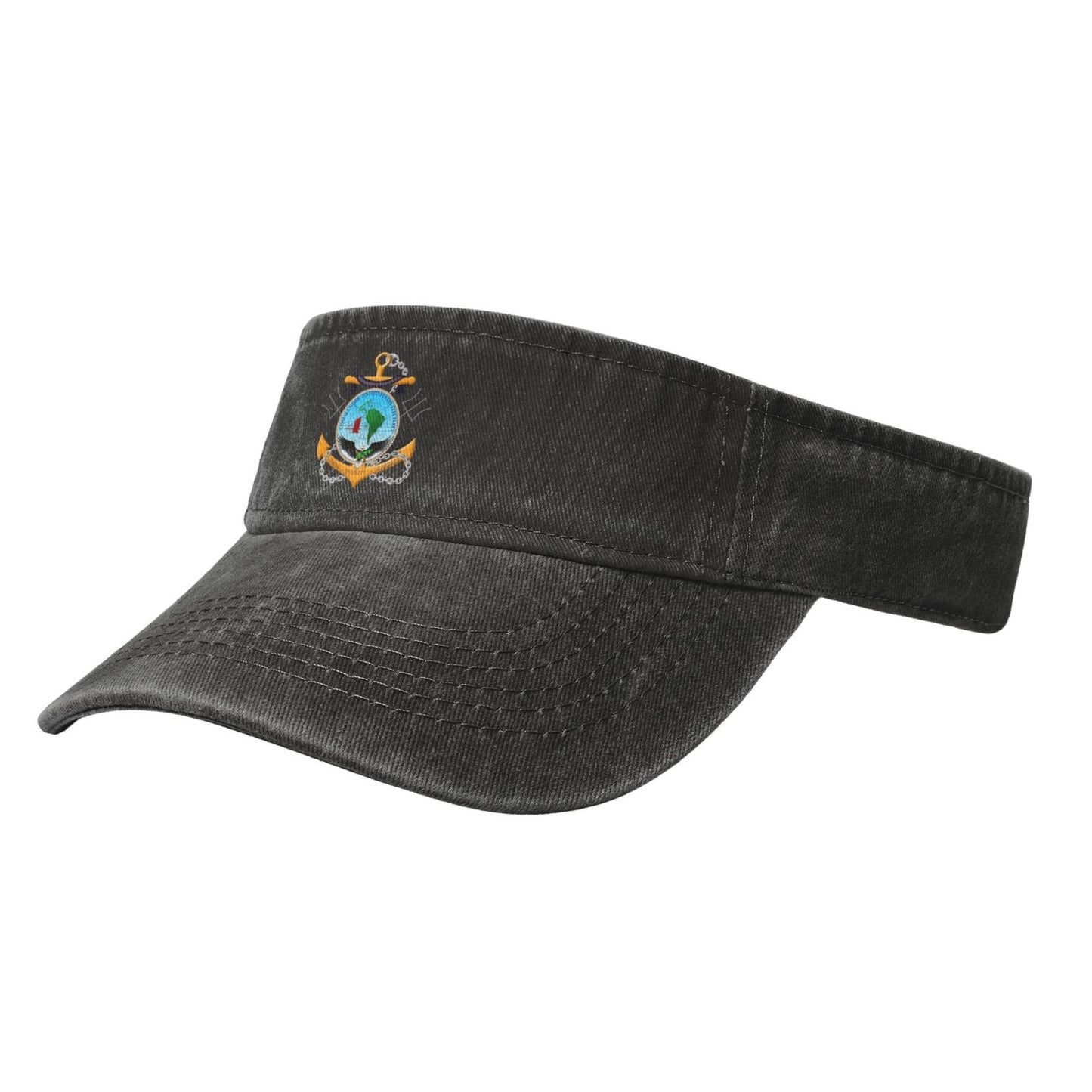 U.S. Fourth Fleet Badge Printing adjustable Empty Top Baseball Sun Cap unisex outdoor sport hat veterans gift