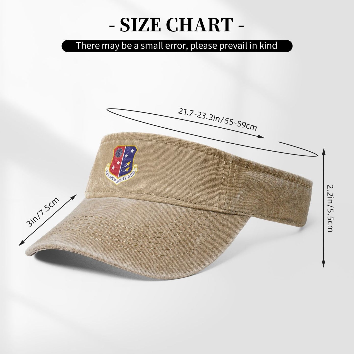 514 Air Mobility Wg Printing adjustable Empty Top Baseball Sun Cap unisex outdoor sport hat veterans gift