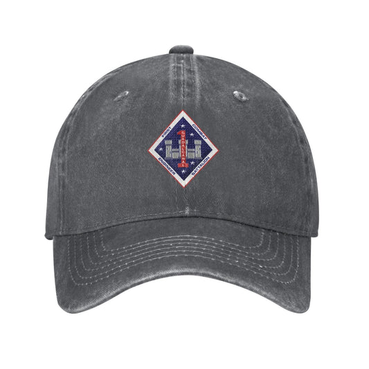 1ST CEB Insignia Printed unisex baseball cap adjustable cap veteran gift