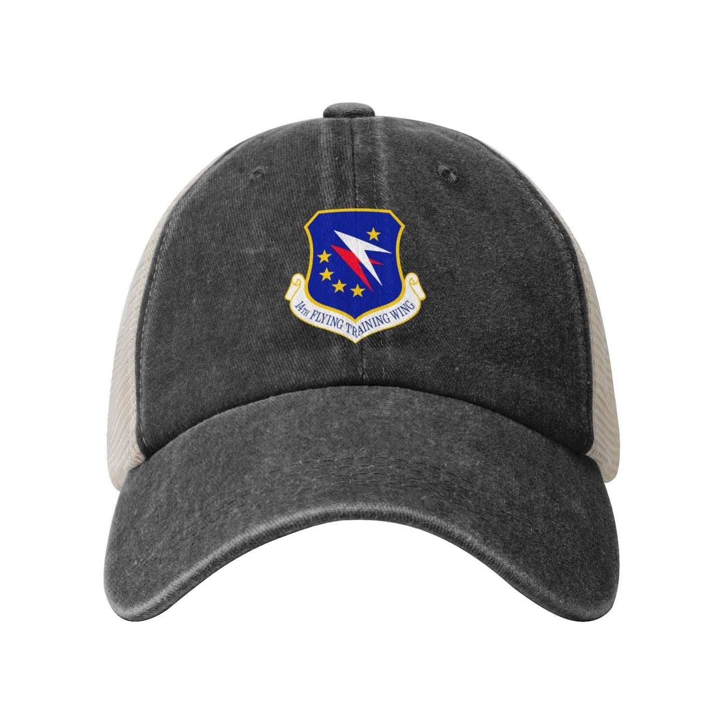14th Flying Training Wing Printed unisex baseball cap adjustable grid baseball cap veteran gift