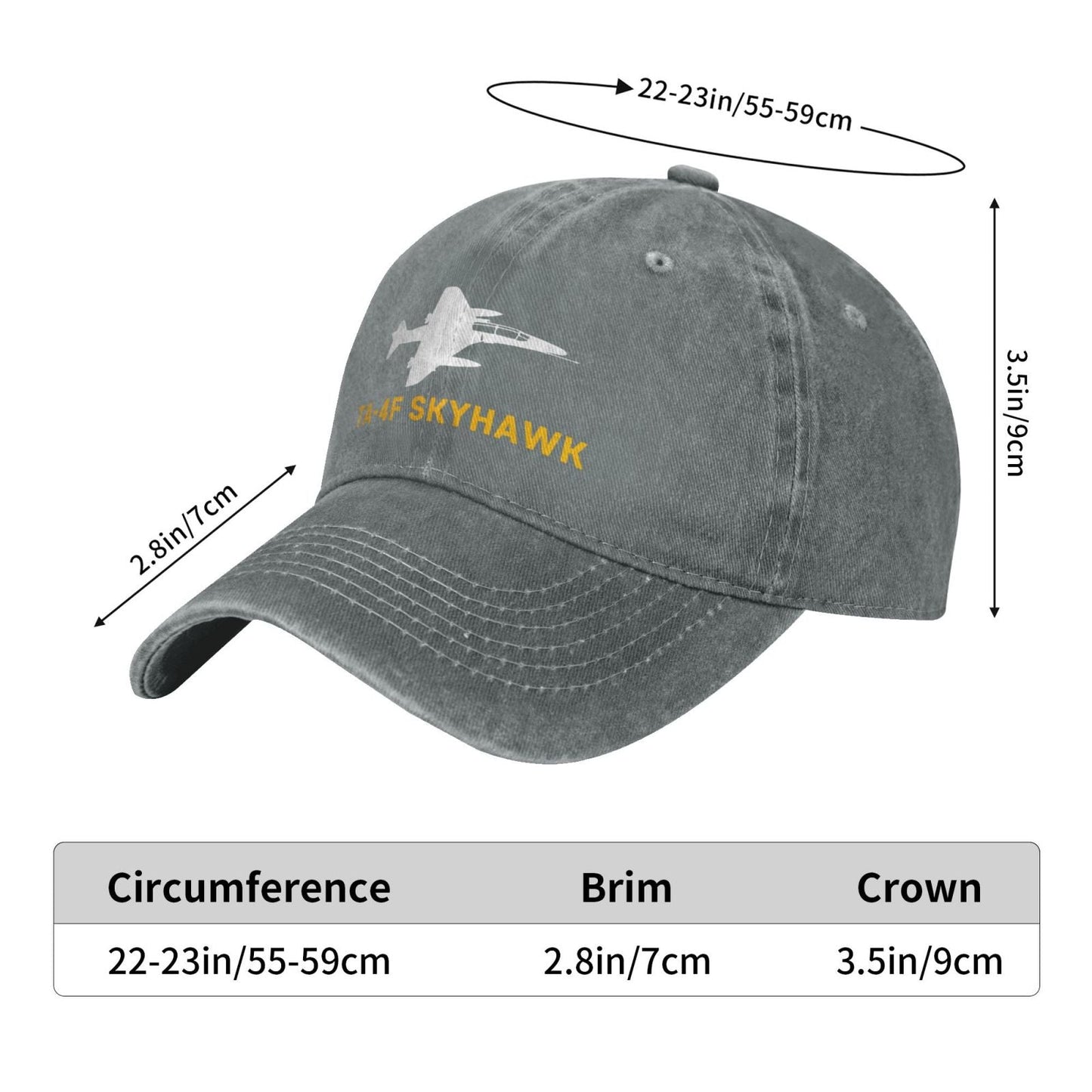 TA-4F Skyhawk Printing unisex baseball cap adjustable hats Outdoor leisure hat veteran gift