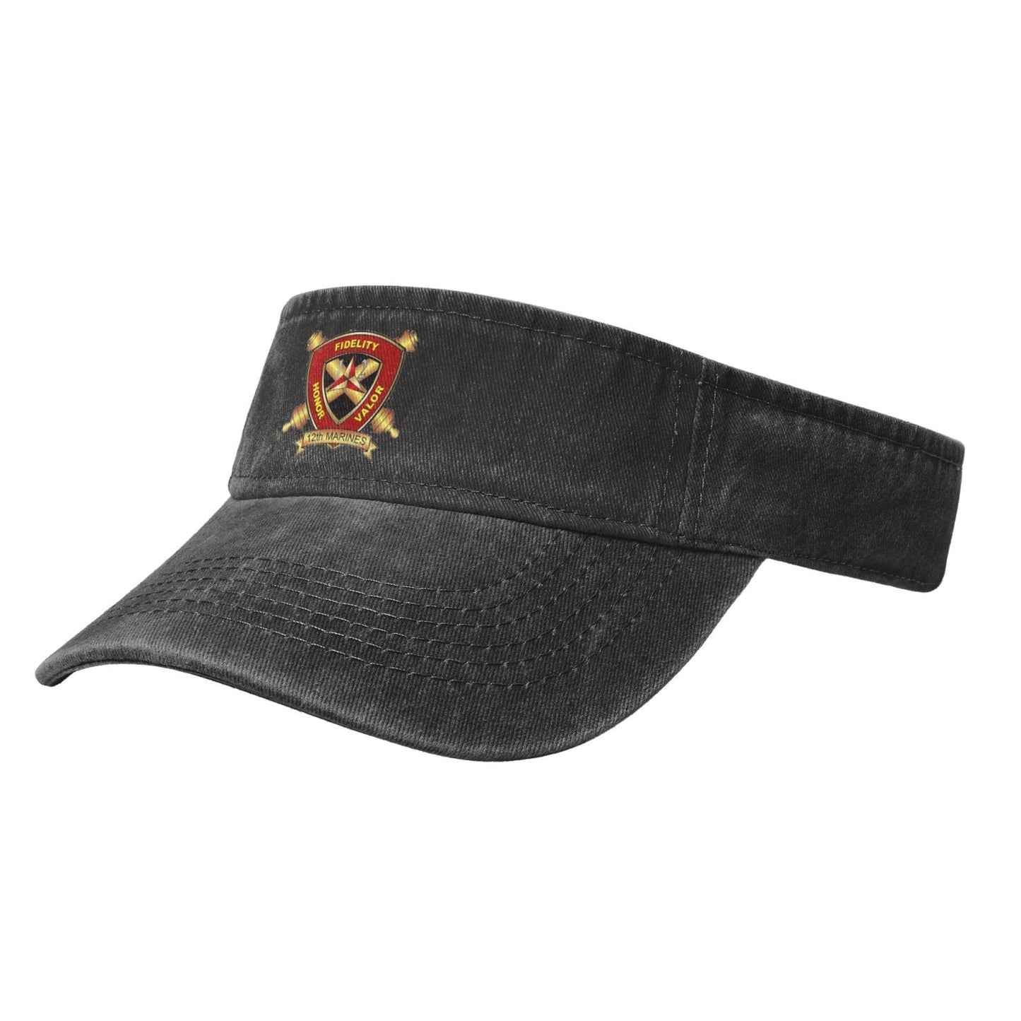 12th Marines Printing adjustable Empty Top Baseball Sun Cap unisex outdoor sport hat veterans gift