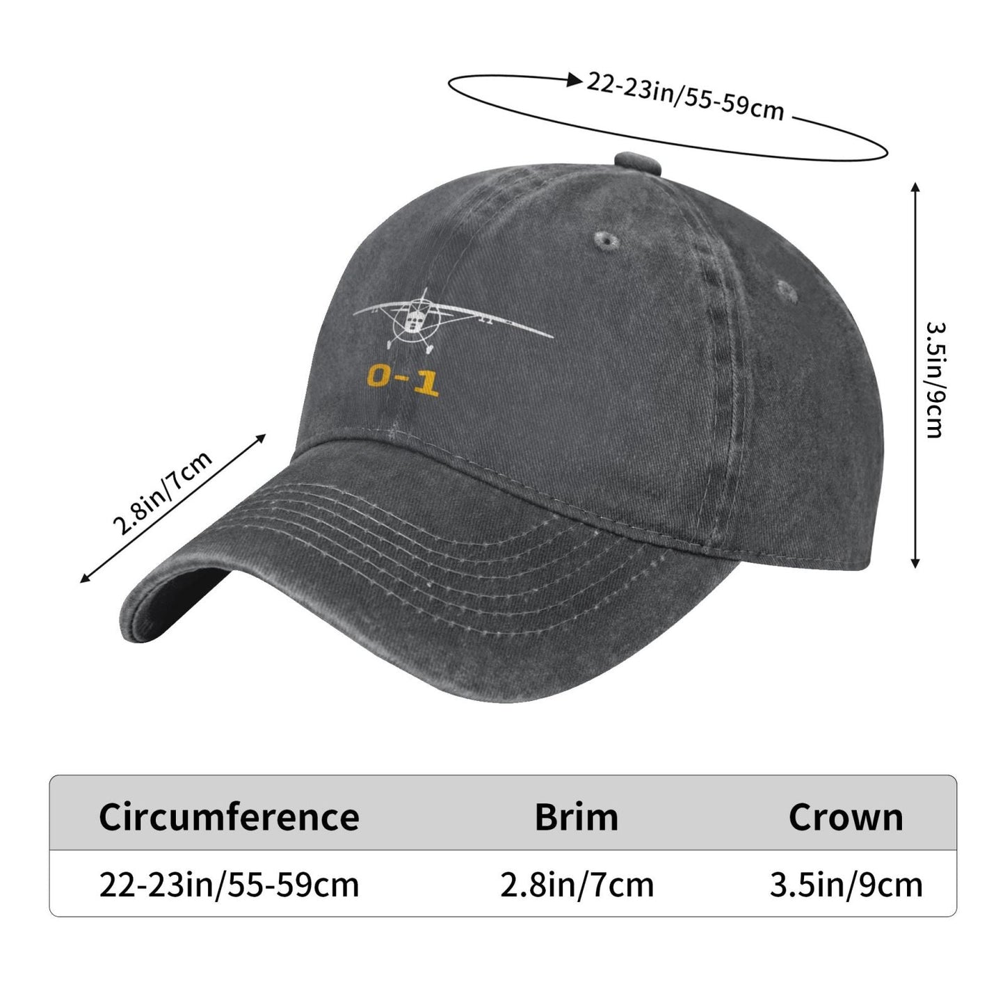 O-1 Printing unisex baseball cap adjustable hats Outdoor leisure hat veteran gift