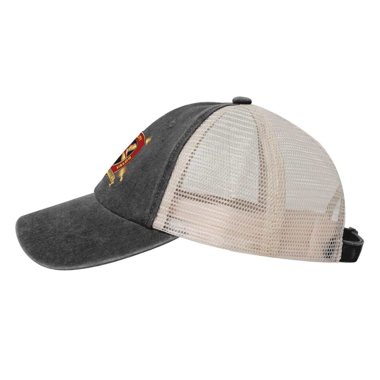 12th Marines Printed unisex baseball cap adjustable grid baseball cap veteran gift