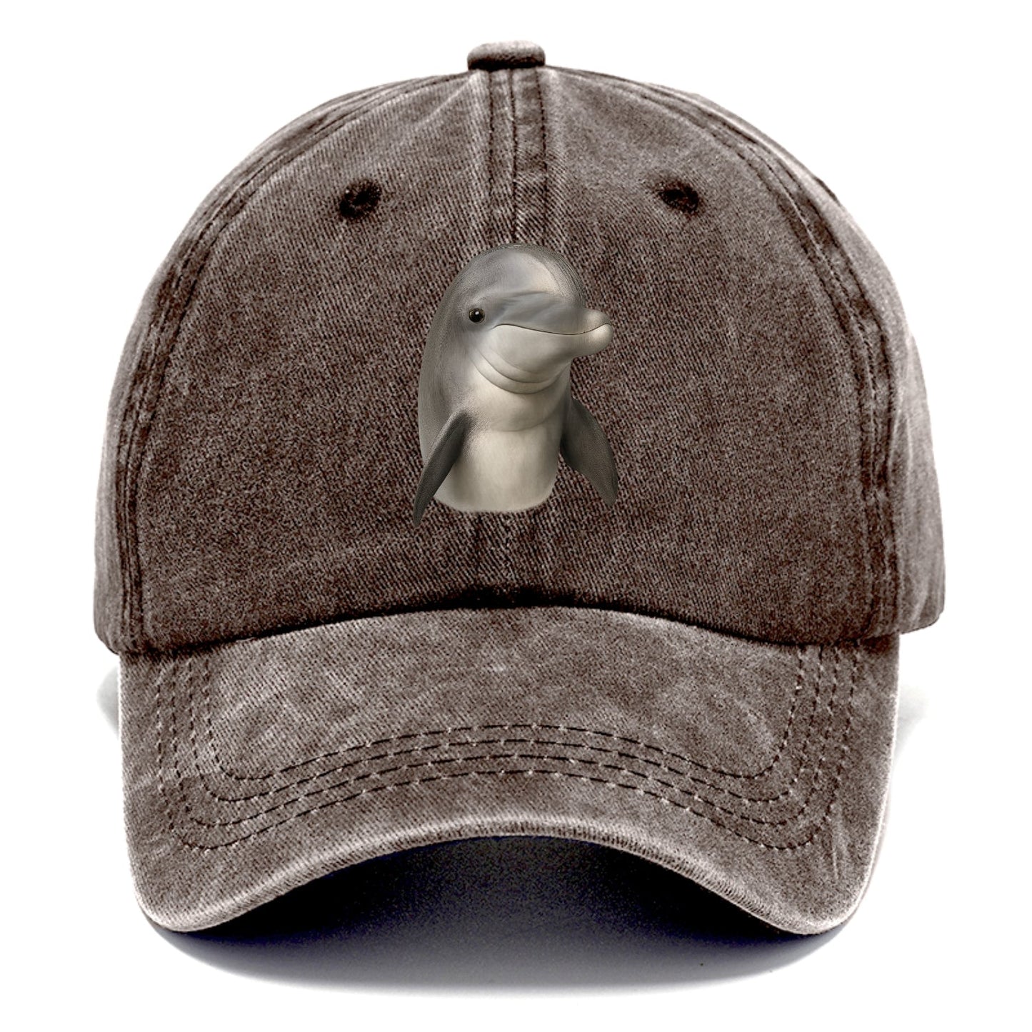 Dolphin Portrait Design Classic Cap