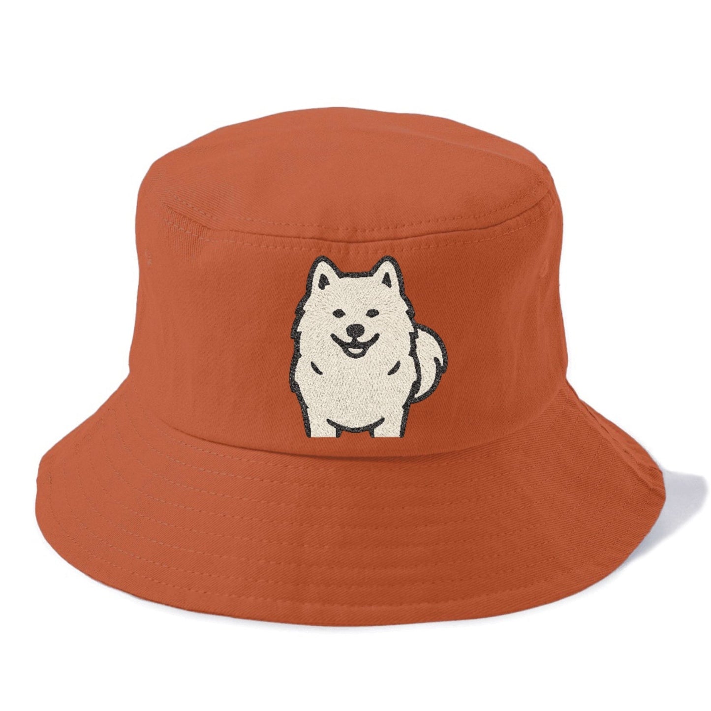 Samoyed White Fluffy Design Bucket Hat