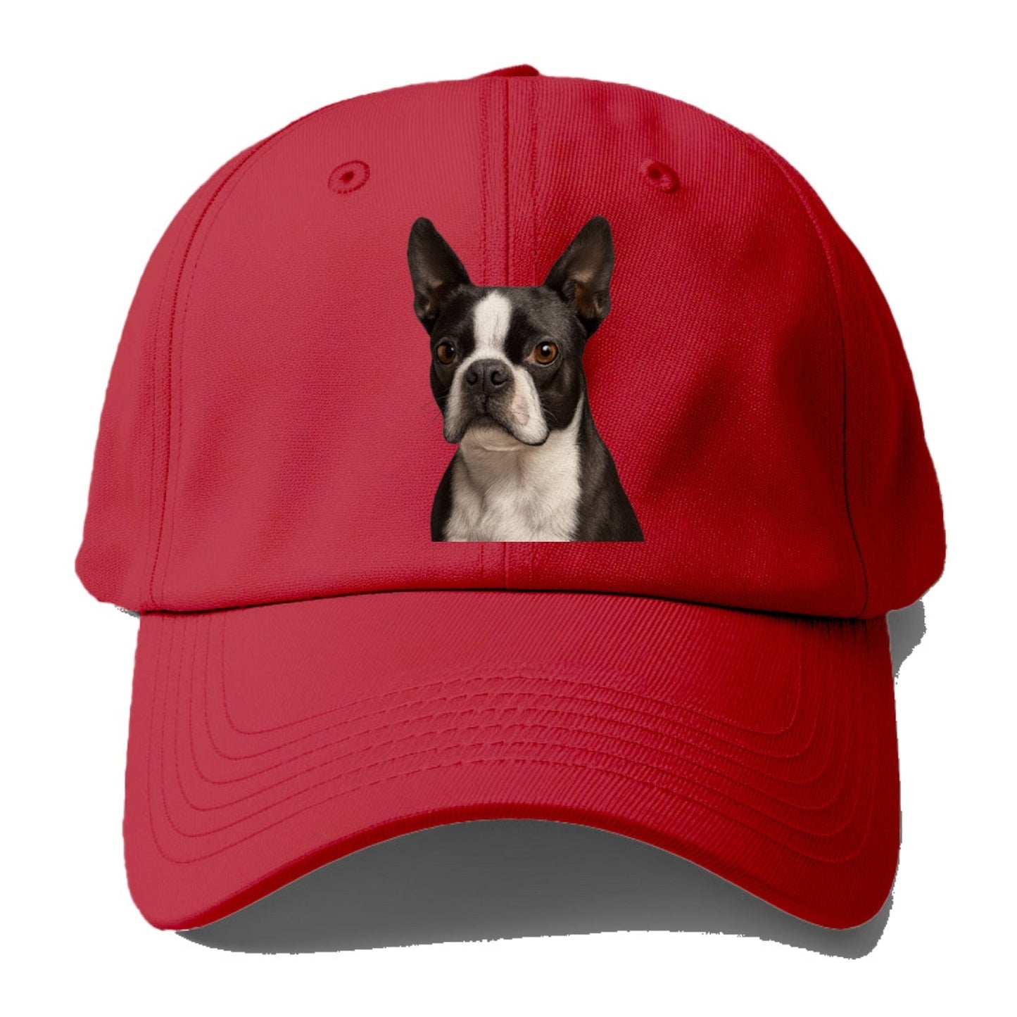 Boston Terrier Portrait Design Baseball Cap