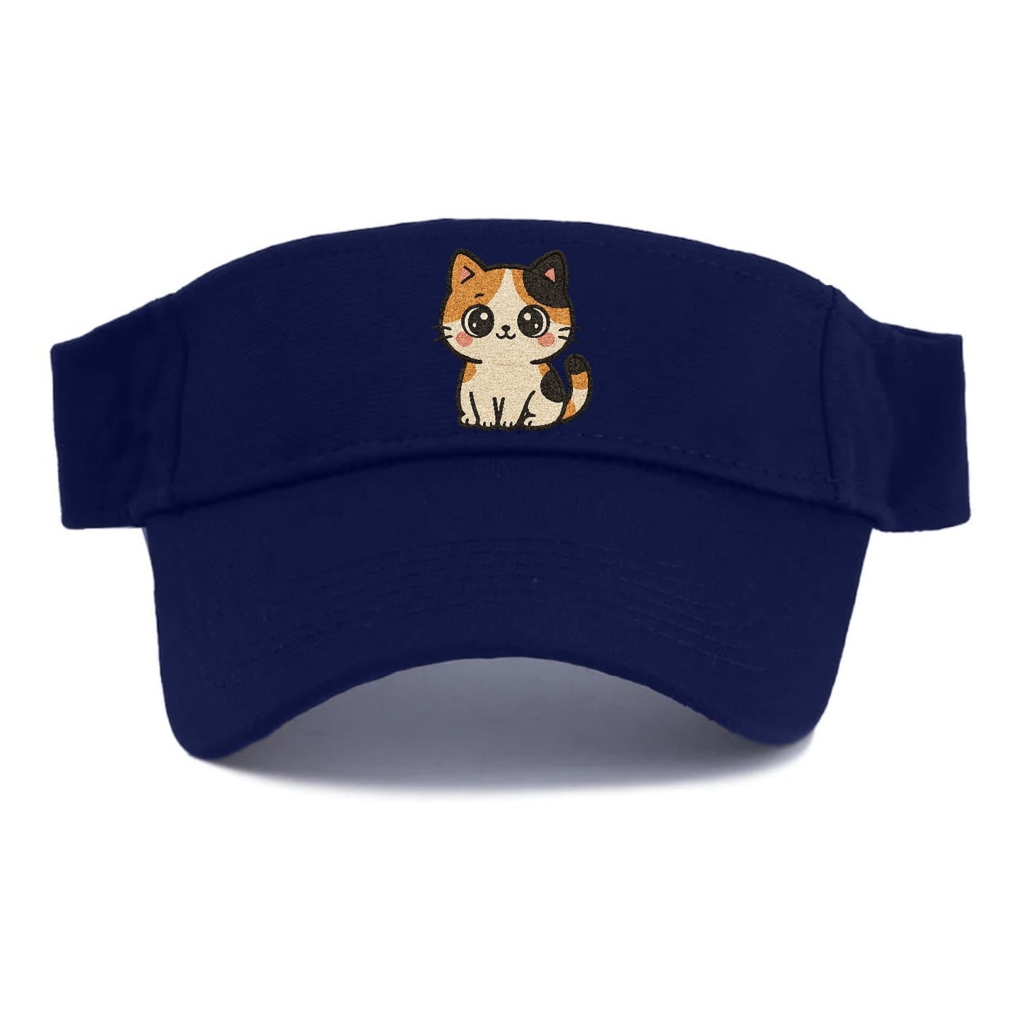Calico Cat Patchwork Charm Visor