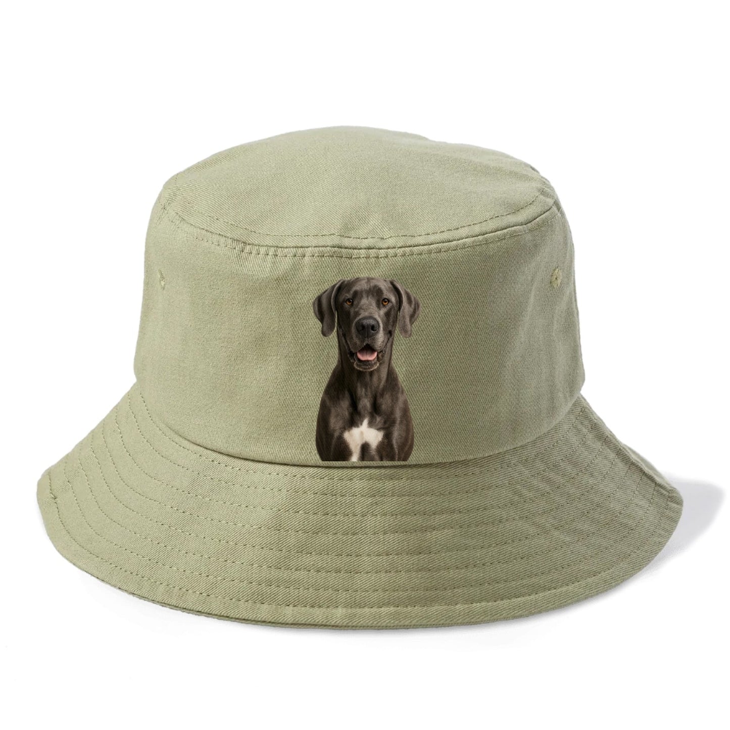 Great Dane: Gentle Giant, Noble Heart Bucket Hat