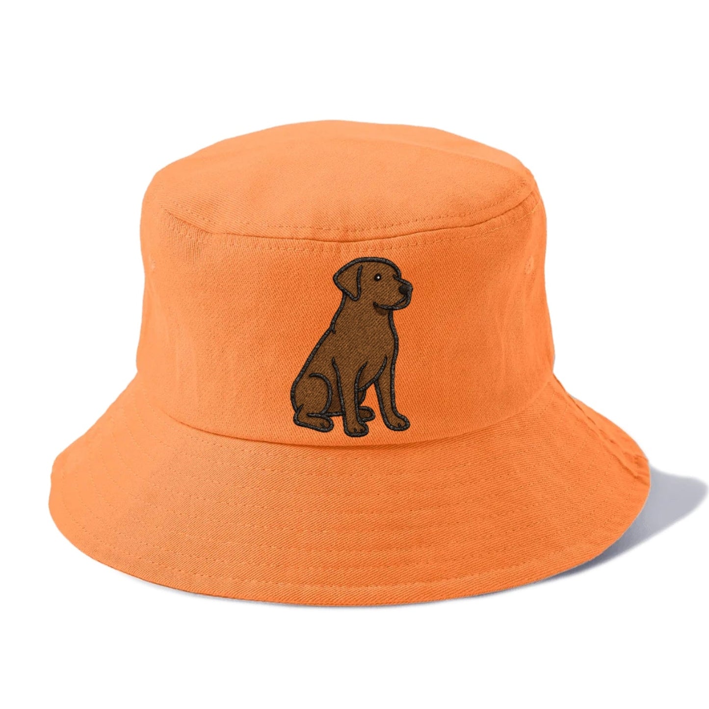 Chocolate Labrador Retriever Loyal Companion Bucket Hat