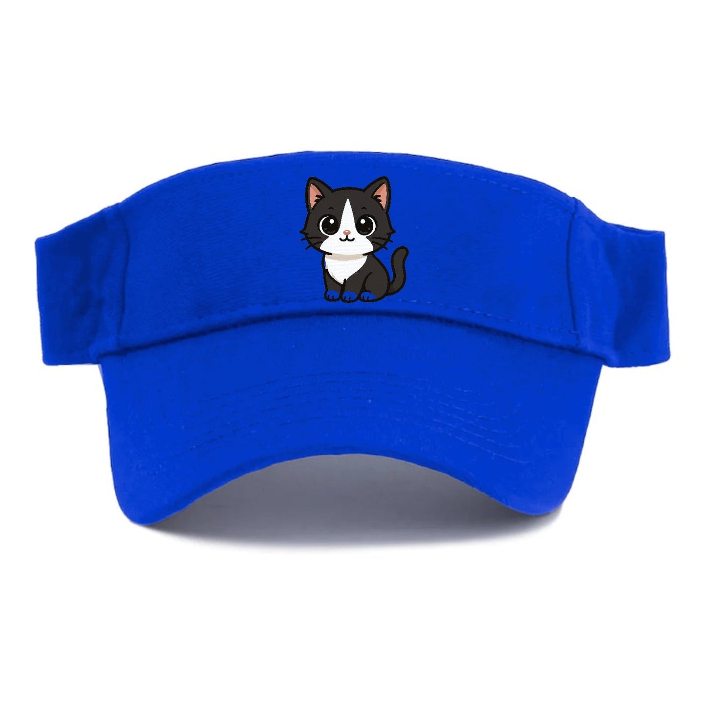 Tuxedo Mix Elegant Charm Visor