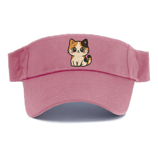 Calico Cat Patchwork Charm Visor