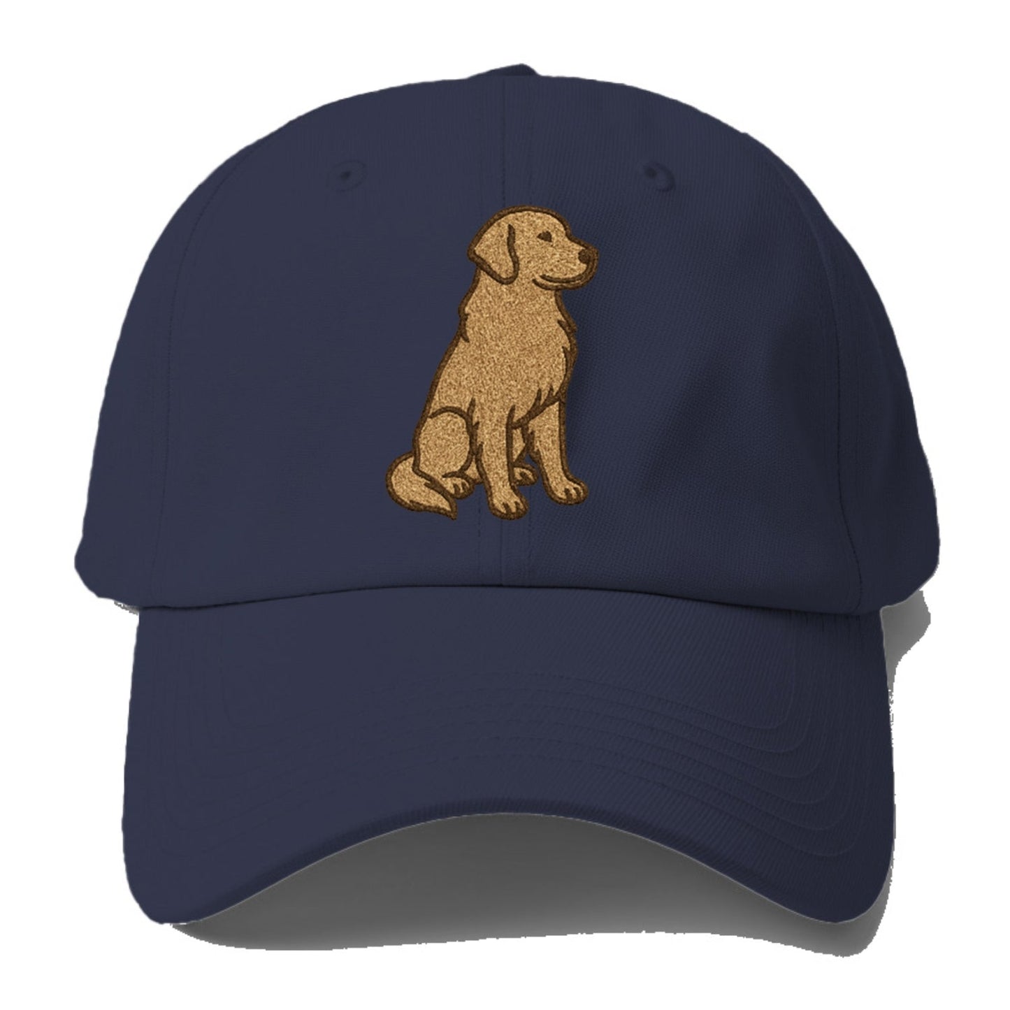 Golden Retriever Classic Golden Sitting Pose Baseball Cap
