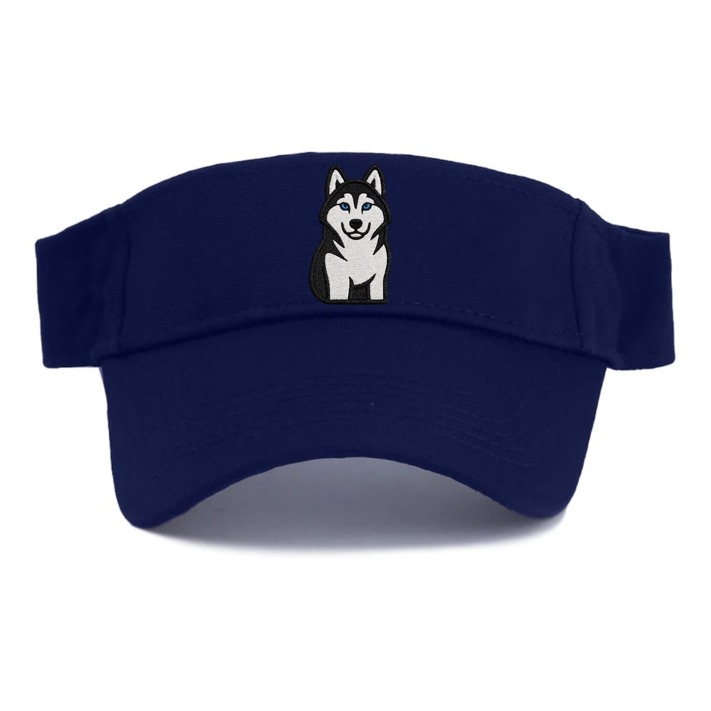 Husky Blue Eyes Piercing Gaze Visor