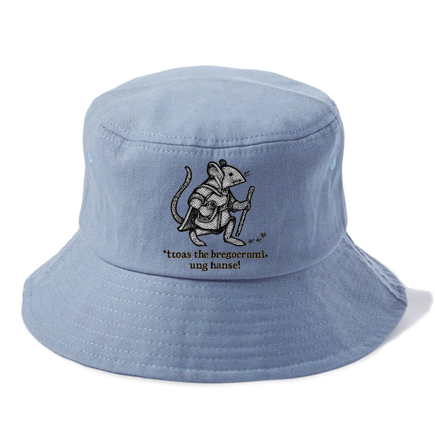 Fantasyanimalillustrationwithtext Bucket Hat