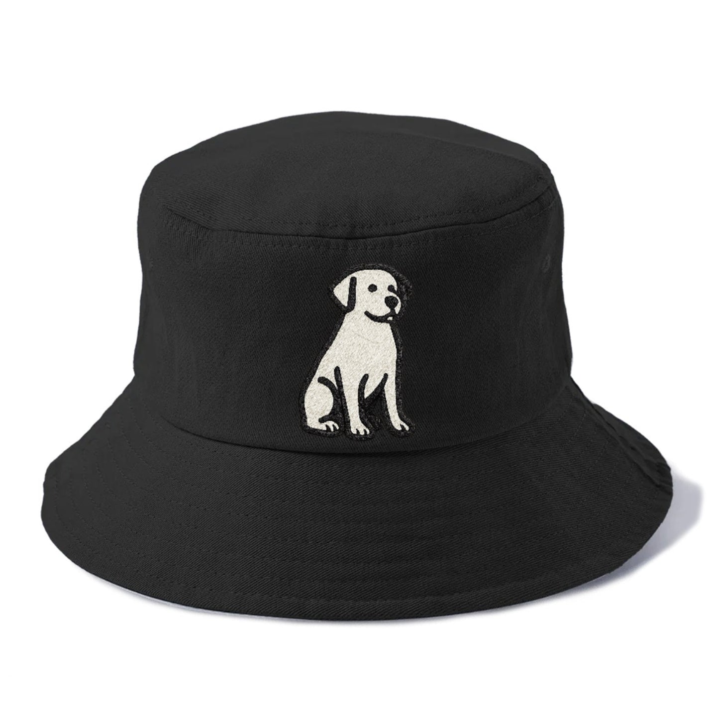 Black Labrador Retriever Loyal Companion Bucket Hat