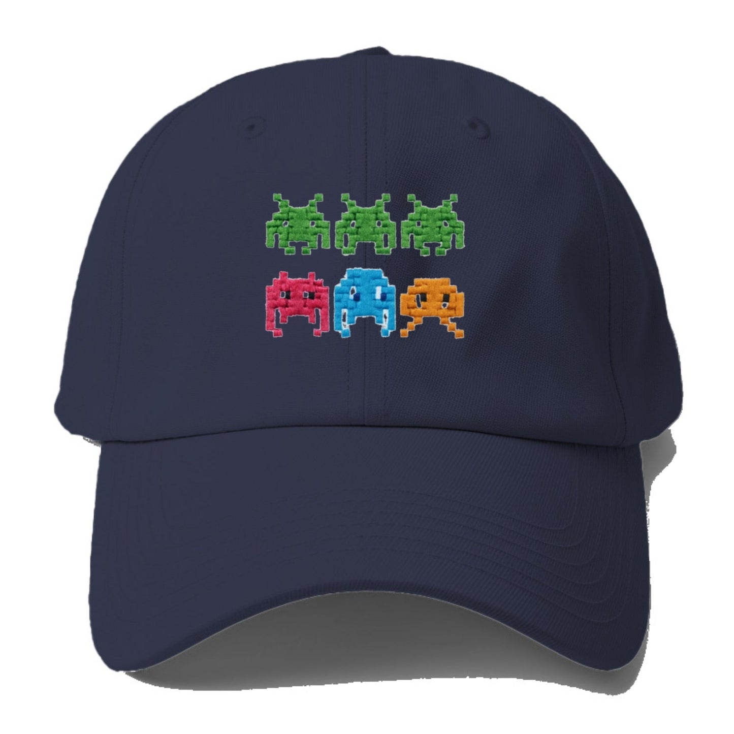 Pixelated Retro Gaming Baseball Cap