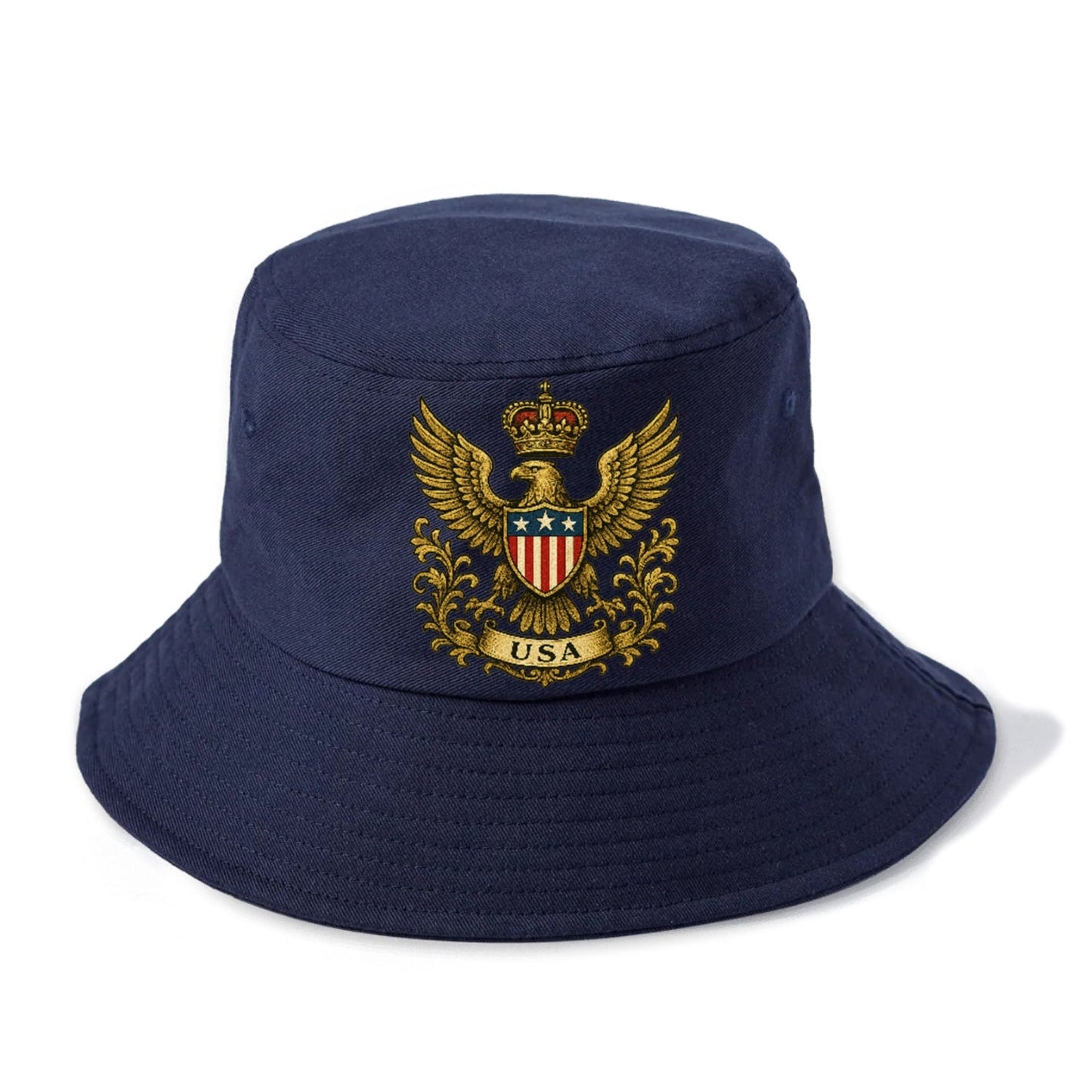 Patriotic Emblem Heraldry Bucket Hat
