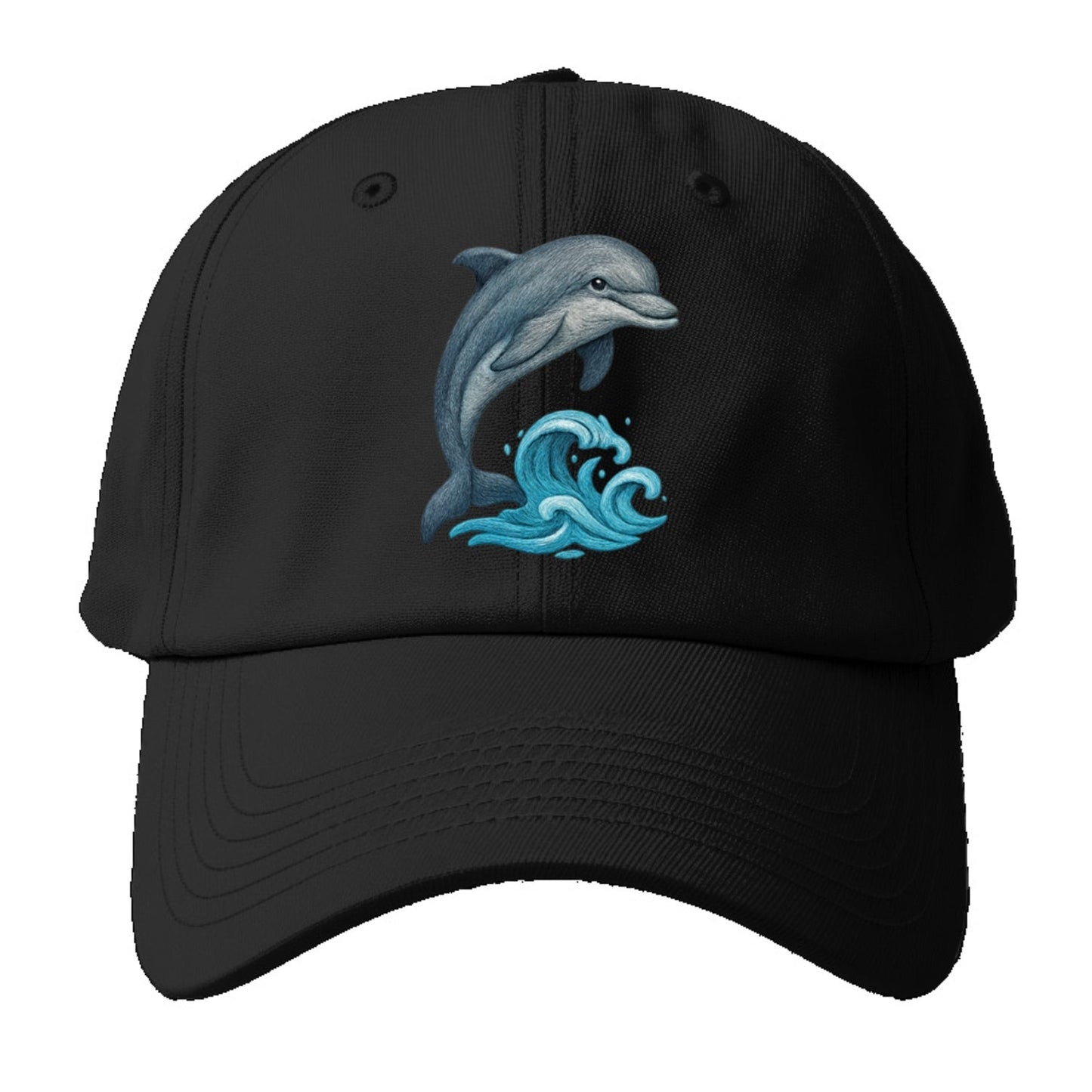 Dolphin's Dance Upon The Waves Baseball Cap