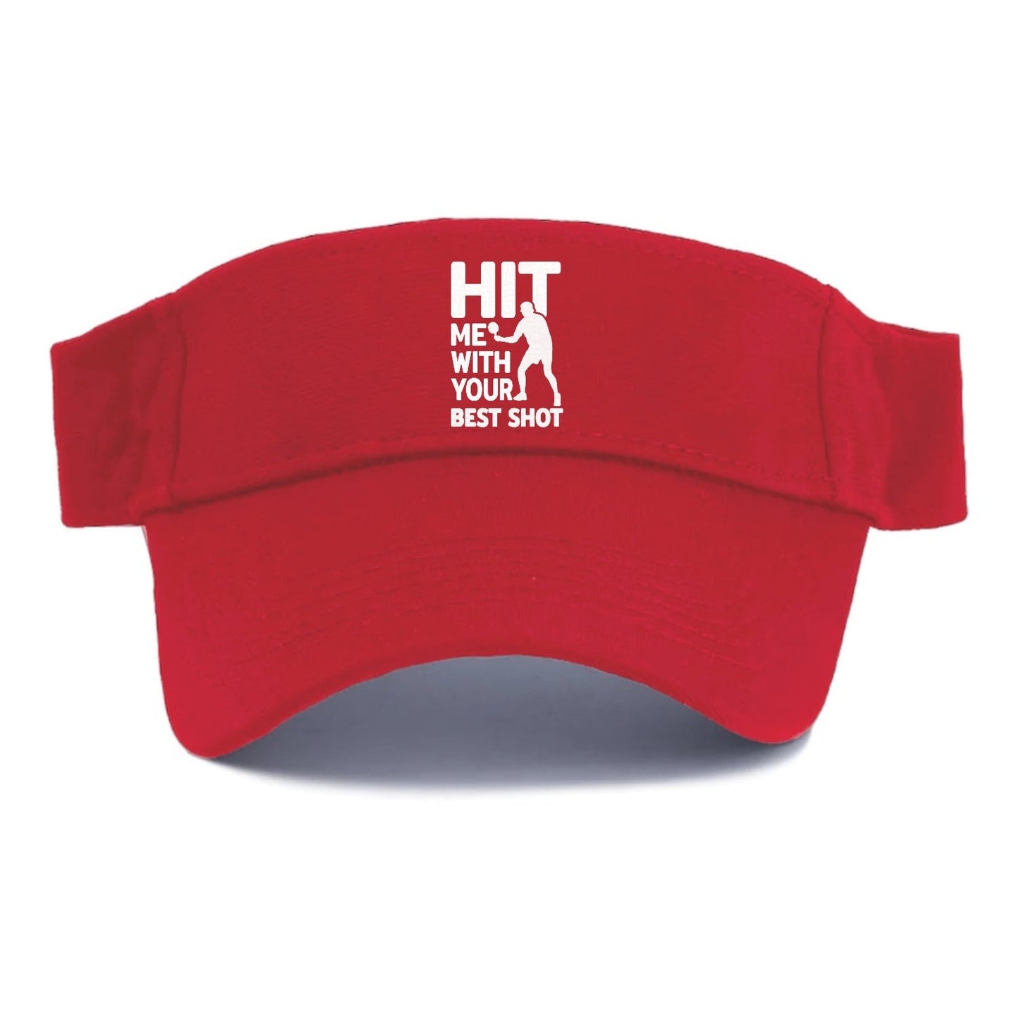 Hit Me With Your Best Shot Visor