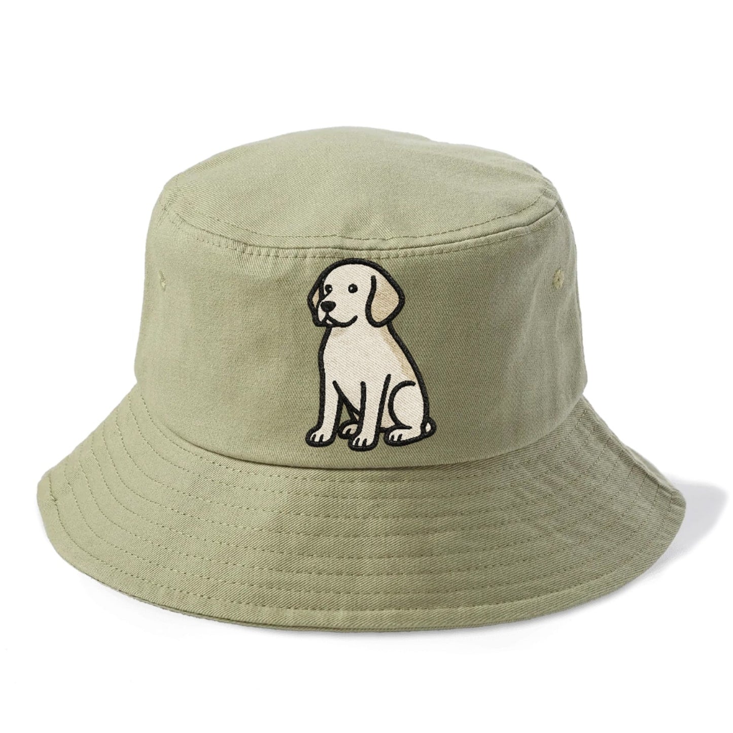 Beagle Lemon White Joyful Spirit Bucket Hat