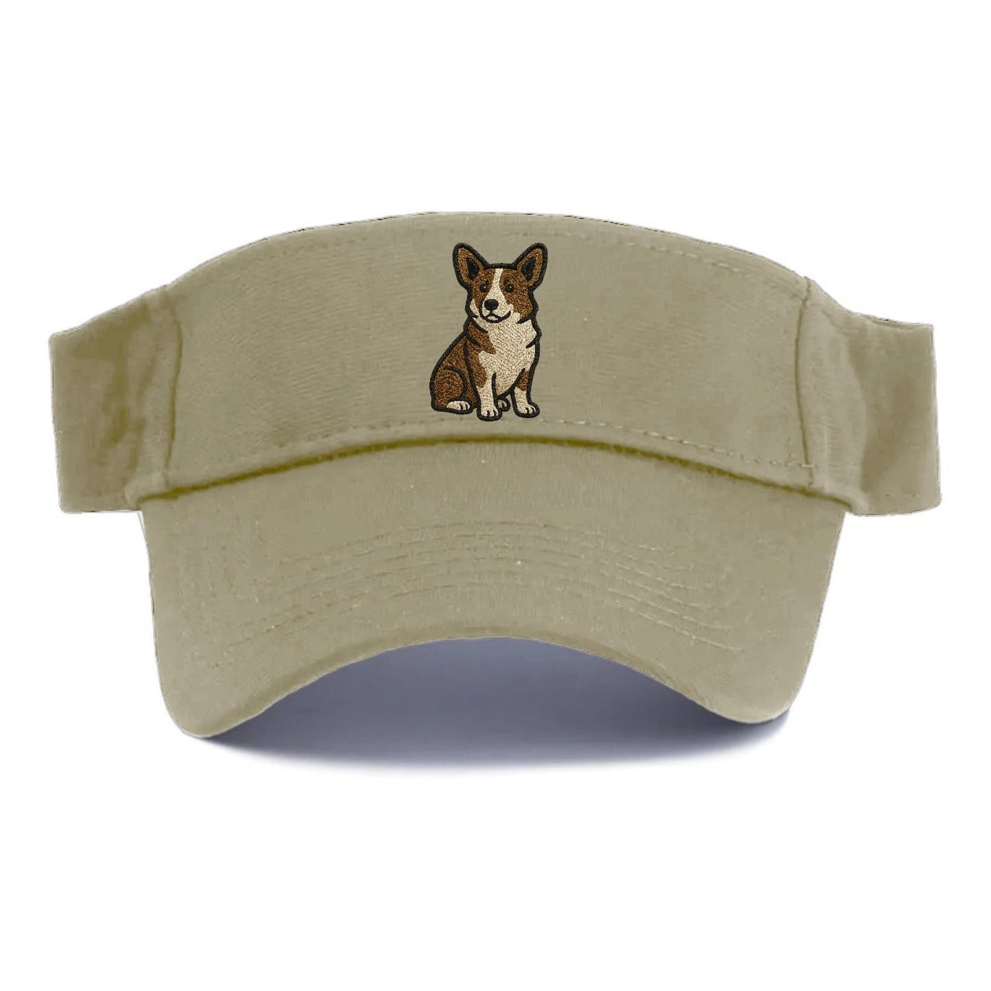 Welsh Corgi Cardigan Brindle Playful Spirit Visor