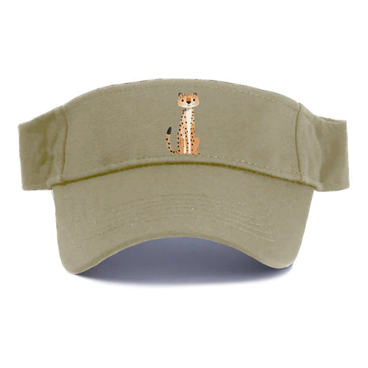 Charming Cheetah Playful Spots Visor