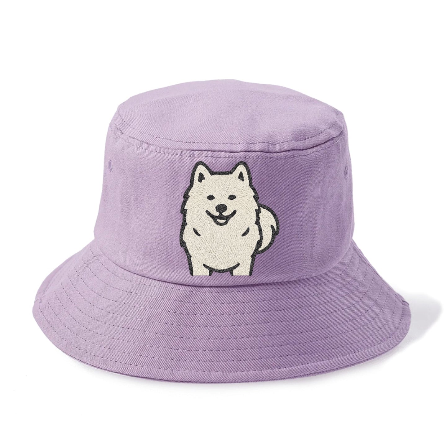 Samoyed White Fluffy Design Bucket Hat