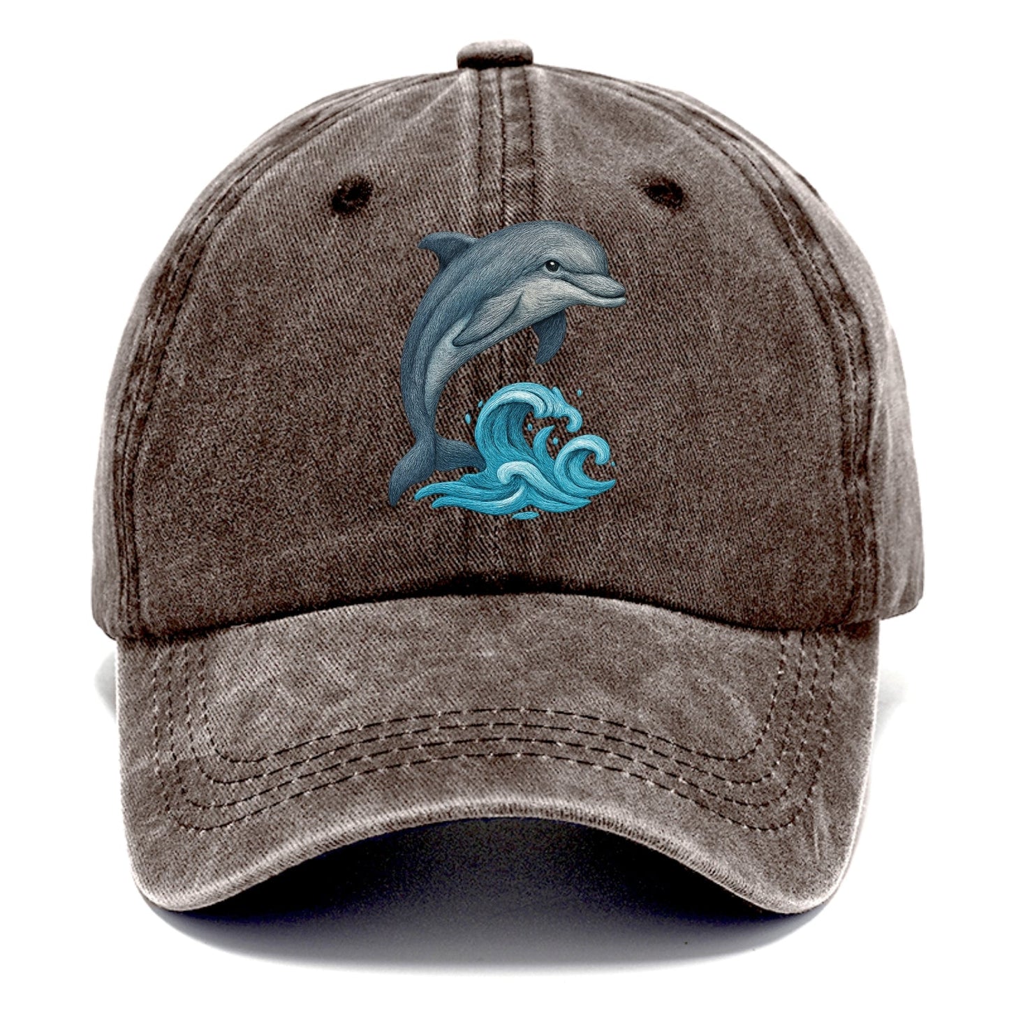 Dolphin's Dance Upon The Waves Classic Cap